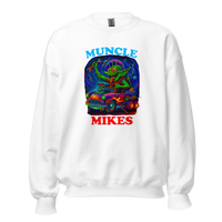 Muncle Mikes Hot Rod and Rat Rod Shirt Mayhem! Monster Rods! (019) Unisex Sweatshirt product mockup