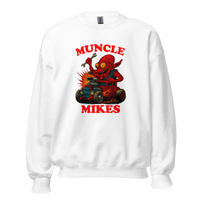 Muncle Mikes Hot Rod and Rat Rod Shirt Mayhem! Monster Rods! (020) Unisex Sweatshirt product mockup