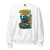 Muncle Mikes Hot Rod and Rat Rod Shirt Mayhem! Monster Rods! (026) Unisex Sweatshirt product mockup