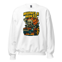 Muncle Mikes Hot Rod and Rat Rod Shirt Mayhem! Monster Rods! (028) Unisex Sweatshirt product mockup