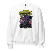 Muncle Mikes Hot Rod and Rat Rod Shirt Mayhem! Monster Rods! (029) Unisex Sweatshirt product mockup