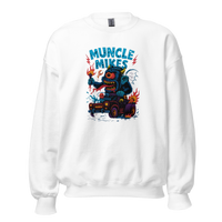 Muncle Mikes Hot Rod and Rat Rod Shirt Mayhem! Monster Rods! (032) Unisex Sweatshirt product mockup