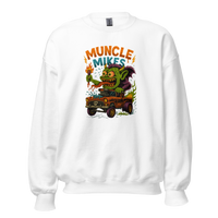 Muncle Mikes Hot Rod and Rat Rod Shirt Mayhem! Monster Rods! (033) Unisex Sweatshirt product mockup