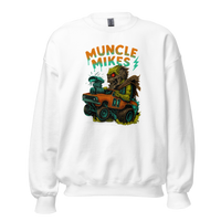 Muncle Mikes Hot Rod and Rat Rod Shirt Mayhem! Monster Rods! (036) Unisex Sweatshirt product mockup