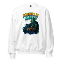 Muncle Mikes Hot Rod and Rat Rod Shirt Mayhem! Monster Rods! (038) Unisex Sweatshirt product mockup