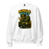 Muncle Mikes Hot Rod and Rat Rod Shirt Mayhem! Monster Rods! (040) Unisex Sweatshirt product mockup