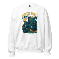 Muncle Mikes Hot Rod and Rat Rod Shirt Mayhem! Monster Rods! (041) Unisex Sweatshirt product mockup