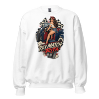 Rev Match Rita Hot Rod Unisex Sweatshirt product mockup