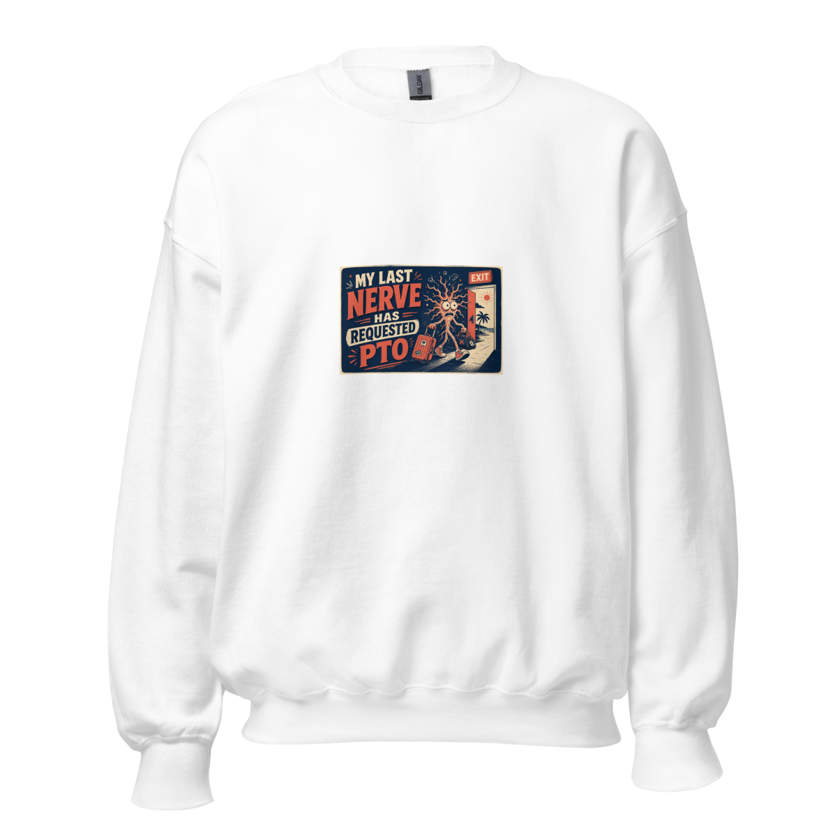 Vacation Mode Unisex Sweatshirt product mockup
