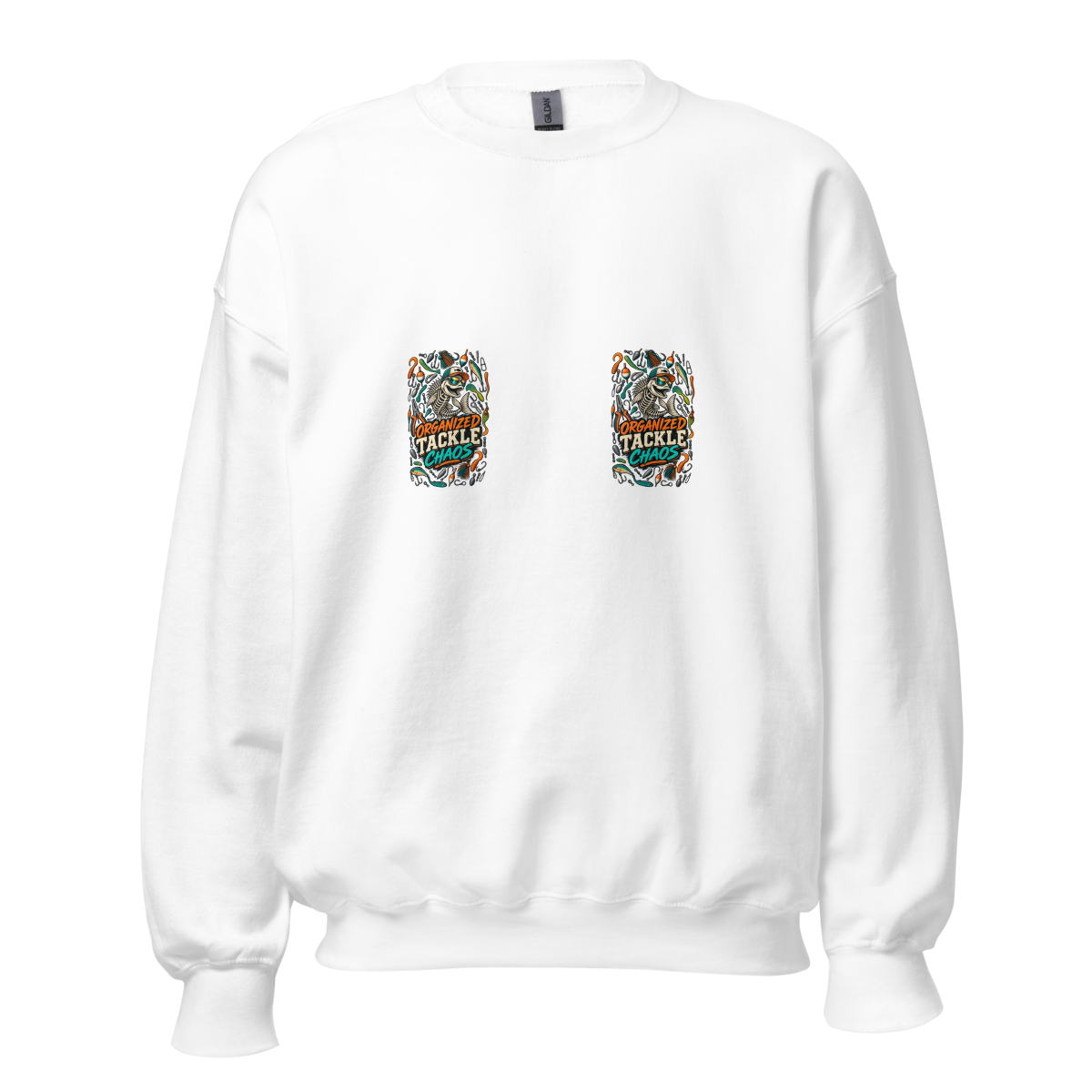 Organized Tackle Chaos Unisex Sweatshirt product mockup