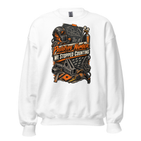 Prototype Number We Stopped Counting Unisex Sweatshirt product mockup