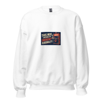 Retro Monster Unisex Sweatshirt product mockup