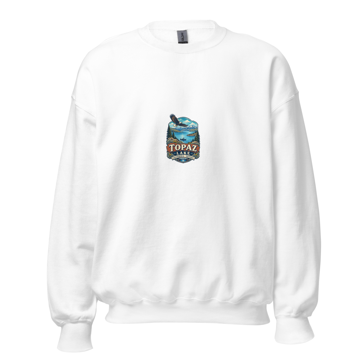 Topaz Lake California Unisex Sweatshirt product mockup