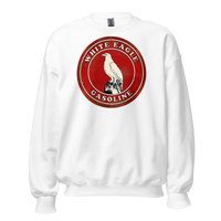 White Eagle Vintage Gas and Oil T-Shirt — Muncle Mikes Unisex Sweatshirt product mockup