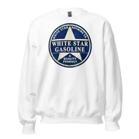 White Star Gasoline Vintage Gas and Oil T-Shirt — Muncle Mikes Unisex Sweatshirt product mockup