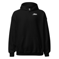 Hot Rod Pin Up Girl Unisex Hoodie product mockup