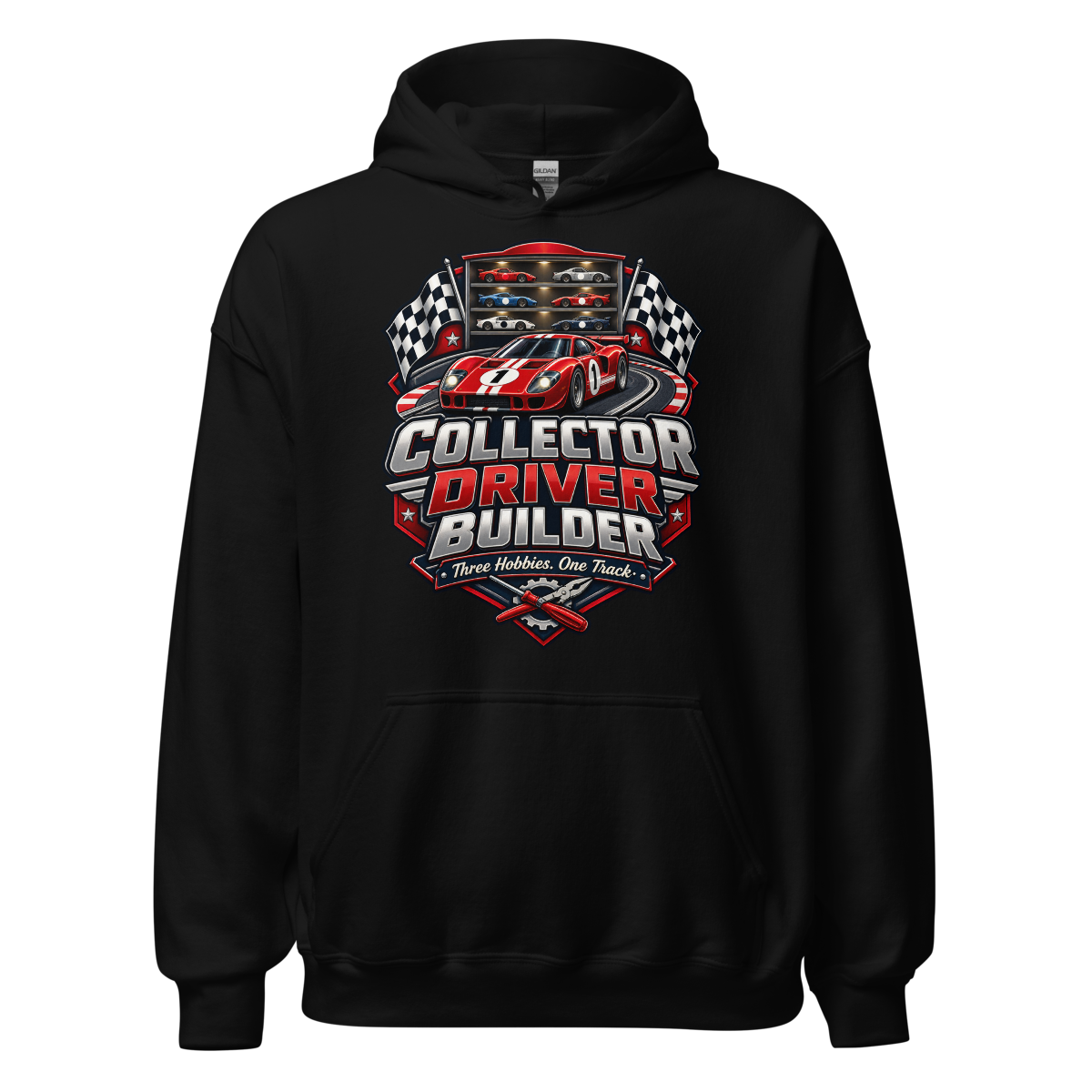Collector Driver Builder Unisex Hoodie product mockup