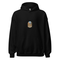 Lone Pine Scenic Road Enamel Camping Mug – California Gift Unisex Hoodie product mockup