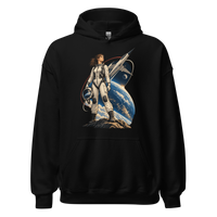 Vintage Aviation Pin-Up T-Shirt – Edition 41 Unisex Hoodie product mockup