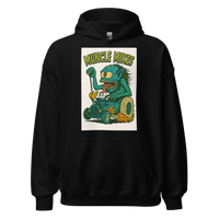 Monster Mugs 003 Hot Rod Coffee Mug — Muncle Mikes Unisex Hoodie product mockup