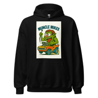 Monster Mugs 006 Hot Rod Coffee Mug — Muncle Mikes Unisex Hoodie product mockup