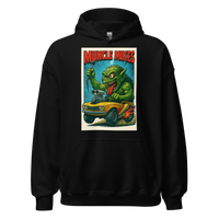 Monster Mugs 005 Hot Rod Coffee Mug — Muncle Mikes Unisex Hoodie product mockup