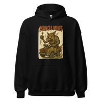 Monster Mugs 010 Hot Rod Coffee Mug — Muncle Mikes Unisex Hoodie product mockup