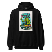 Monster Mugs 007 Hot Rod Coffee Mug — Muncle Mikes Unisex Hoodie product mockup