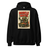Monster Mugs 009 Hot Rod Coffee Mug — Muncle Mikes Unisex Hoodie product mockup