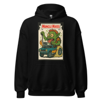 Monster Mugs 004 Hot Rod Coffee Mug — Muncle Mikes Unisex Hoodie product mockup