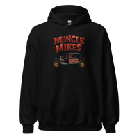 Muncle Mikes Hot Rod and Rat Rod Shirt Mayhem! 553 Unisex Hoodie product mockup