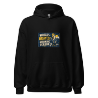 Rooster Sunrise Unisex Hoodie product mockup 4