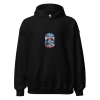 Winter Highway 395 Unisex Hoodie product mockup 4