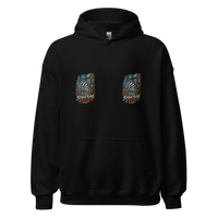 Structure Feeder Striped Fish Unisex Hoodie product mockup 4