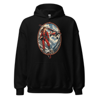 Vintage Aviation Pin-Up T-Shirt – Edition 07 Unisex Hoodie product mockup 4