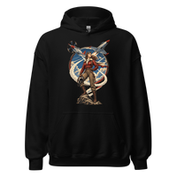 Vintage Aviation Pin-Up T-Shirt – Edition 13 Unisex Hoodie product mockup 4