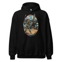 Vintage Aviation Pin-Up T-Shirt – Edition 21 Unisex Hoodie product mockup 4