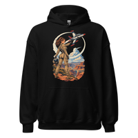 Vintage Aviation Pin-Up T-Shirt – Edition 26 Unisex Hoodie product mockup 4