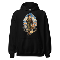 Vintage Aviation Pin-Up T-Shirt – Edition 33 Unisex Hoodie product mockup 4