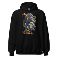 Vintage Aviation Pin-Up T-Shirt – Edition 32 Unisex Hoodie product mockup 4