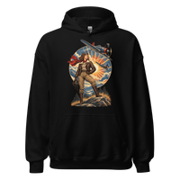 Vintage Aviation Pin-Up T-Shirt – Edition 35 Unisex Hoodie product mockup 4