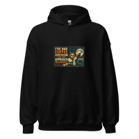 Vintage Radio Unisex Hoodie product mockup 4