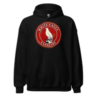 White Eagle Vintage Gas and Oil T-Shirt — Muncle Mikes Unisex Hoodie product mockup 4