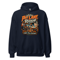 Pit Lane Regular Unisex Hoodie product mockup 2