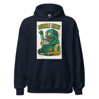 Monster Mugs 003 Hot Rod Coffee Mug — Muncle Mikes Unisex Hoodie product mockup 2