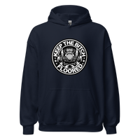 Muncle Mikes Hot Rod and Rat Rod Shirt Mayhem! - Keep it Floored Unisex Hoodie product mockup 2