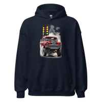 Red Gasser Launch Unisex Hoodie product mockup 3