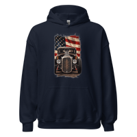 American Steel Blown Roadster Unisex Hoodie product mockup 3