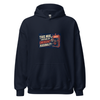 Retro Monster Unisex Hoodie product mockup 3