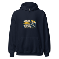 Rooster Sunrise Unisex Hoodie product mockup 3